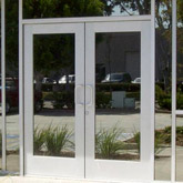 Custom Glass Store and Office Fronts and Doors