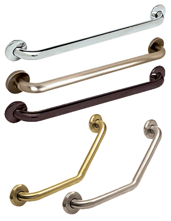 Large selection of glass door hardware