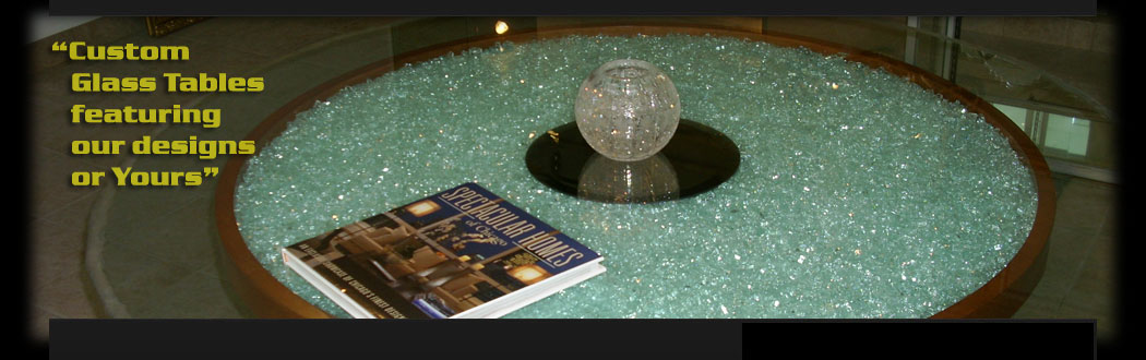 Custom Glass Tables Tops in Chicago