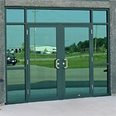 Custom Glass Store and Office Fronts and Doors