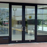 Custom Glass Store and Office Fronts and Doors