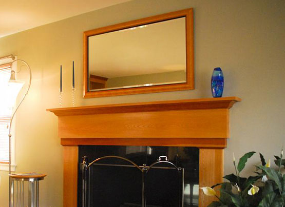 Custom Mirror with TV Off