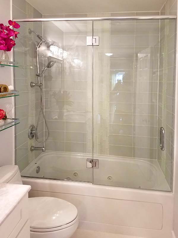 Thermoformed Glass Bathtub Enclosures